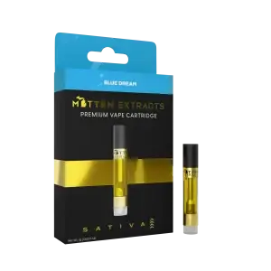 Mitten Extracts Blue Dream 1g Vape Cartridge