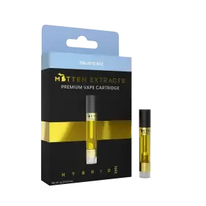 Mitten Extracts Gelato #33 1g Vape Cartridge