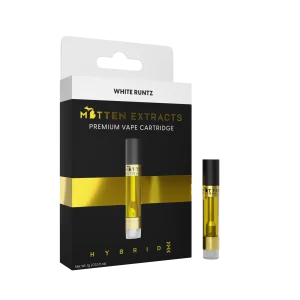 Mitten Extracts White Runtz 1g Vape Cartridge