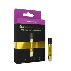Mitten Extracts Purple Punch 1g Vape Cartridge