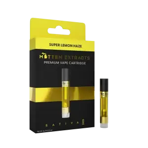 Mitten Extracts Super Lemon Haze 1g Vape Cartridge