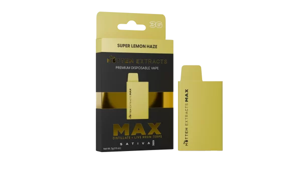Mitten Extracts Super Lemon Haze MAX Disposable Vape